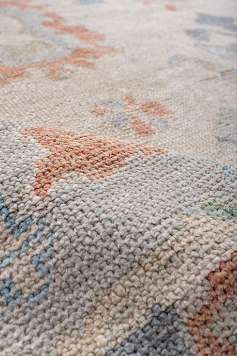 Vintage Oushak Area Rug (8' x 9')